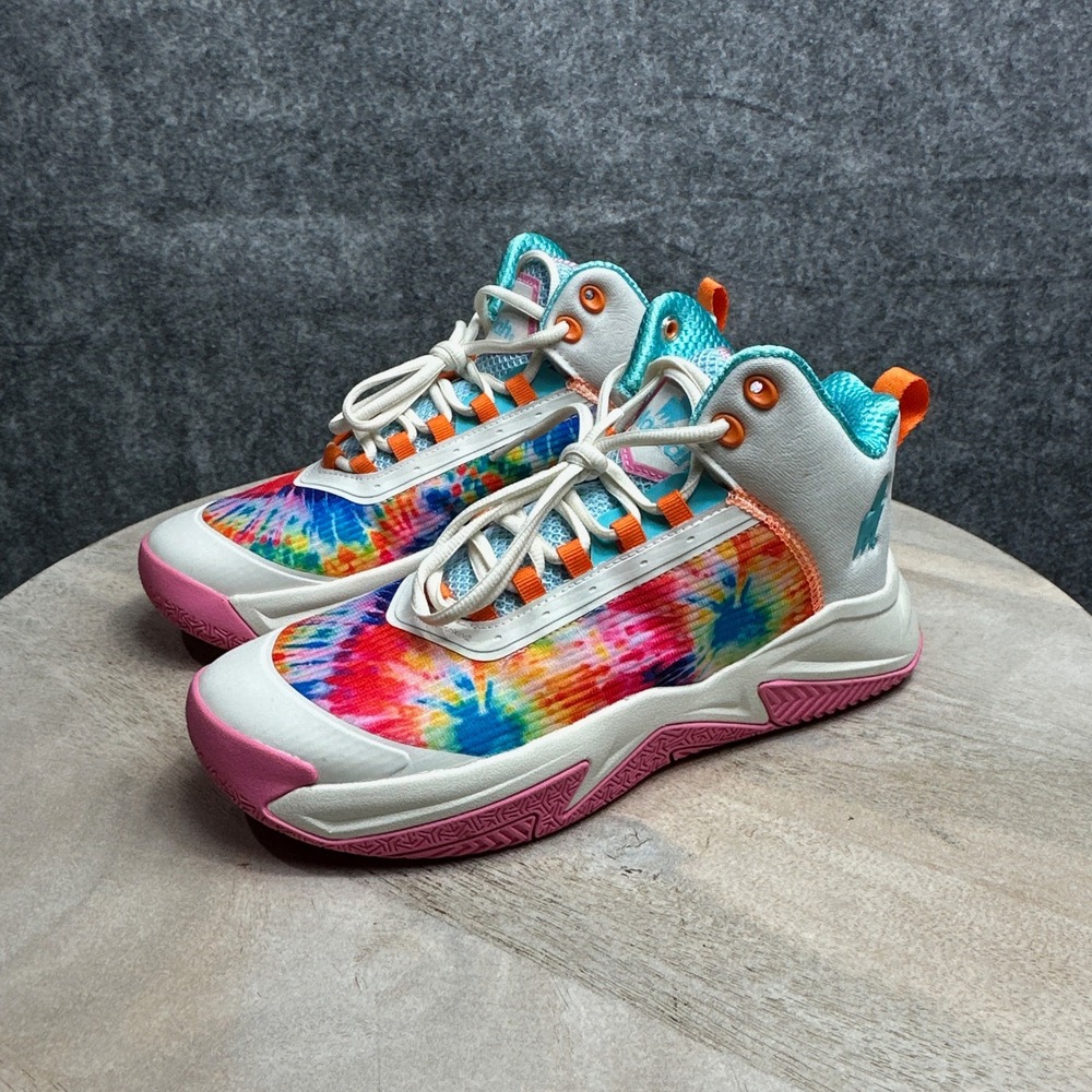 Moolah Kids' Grade School Press Break V2 Basketball Shoes Youth Size 6.5 Rainbow - Picture 3 of 12